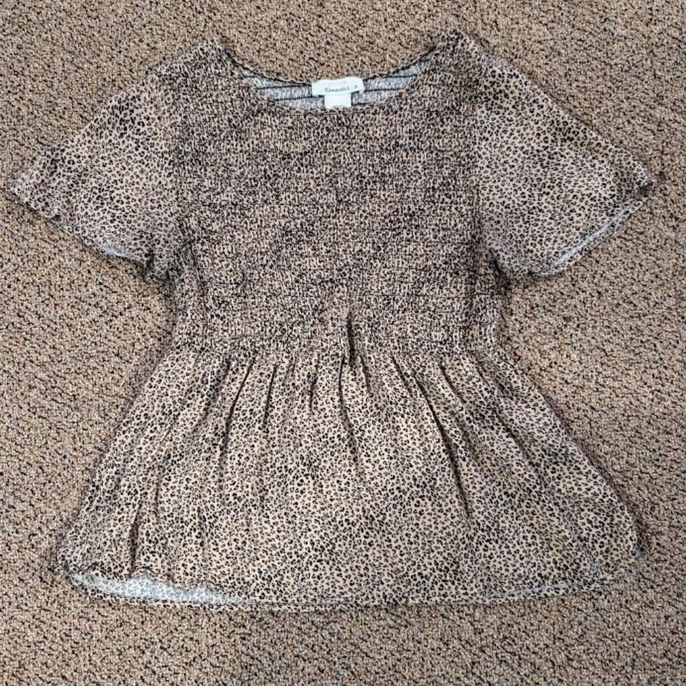 Urban Romantics Peplum Blouse